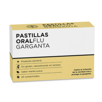 Pastillas oralflu garganta