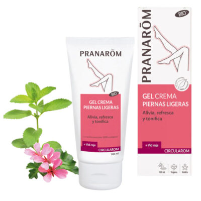 Gel crema piernas ligeras