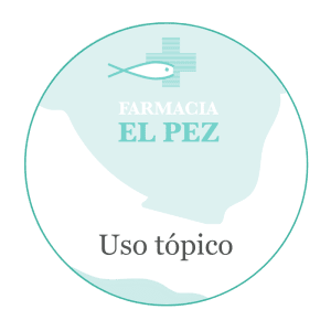 Logo El Pez uso tópico