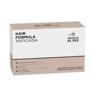 Hair Fórmula anticaída 120 cápsulas