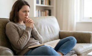 persona con ansiedad leve