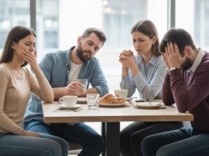 Personas con molestias digestivas