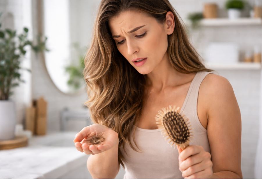 Cómo saber si el estrés está detrás de tu caída del cabello - Farmacia El Pez